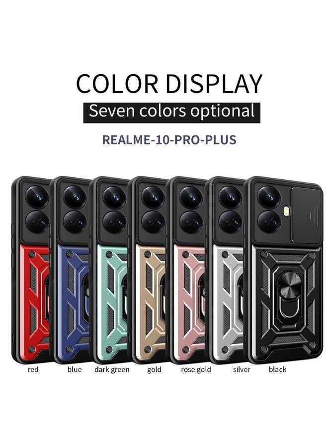 S-TOP Case For Realme 10 Pro+ 5G Sliding Camera Cover Design Phone Case - Image 2
