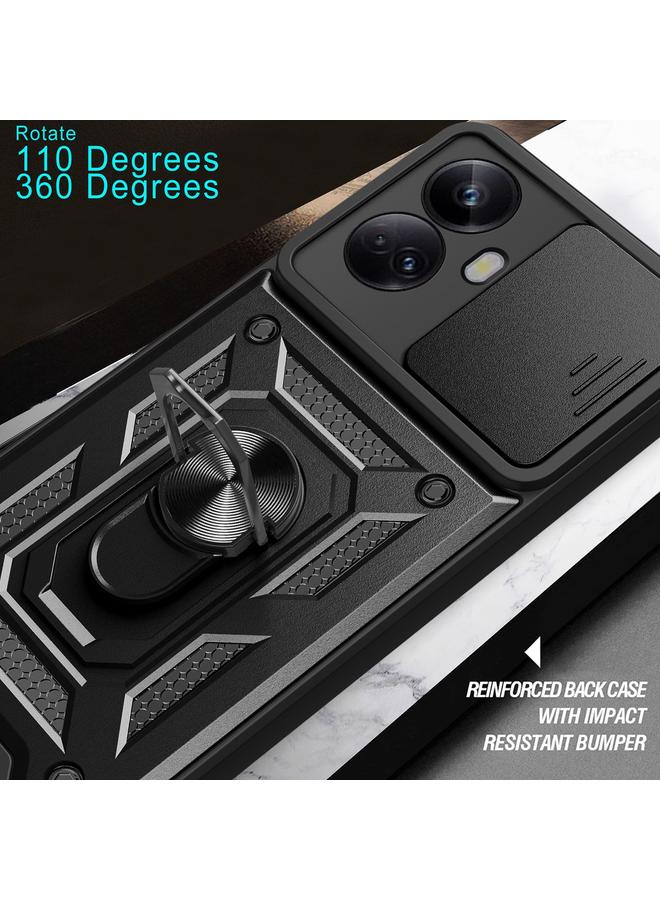 S-TOP Case For Realme 10 Pro+ 5G Sliding Camera Cover Design Phone Case - Image 5