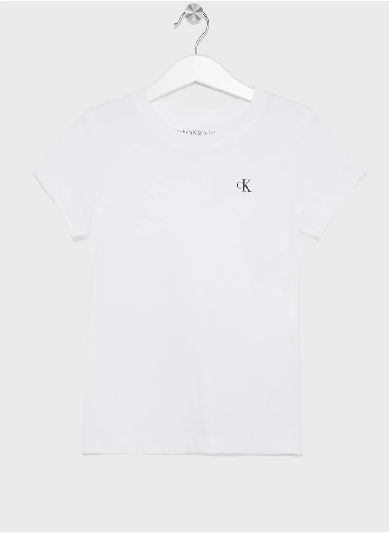 Calvin Klein Jeans Kids 2 Pack Logo T-Shirt