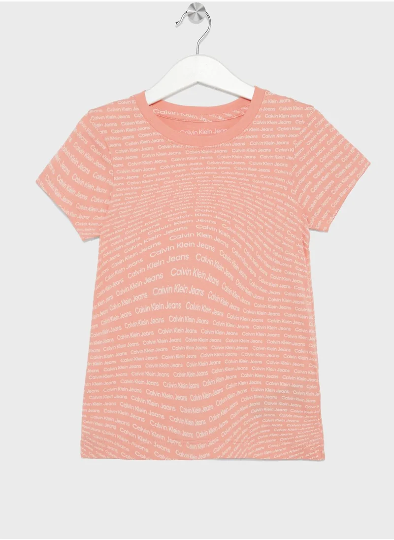 Calvin Klein Jeans Kids 2 Pack Logo T-Shirt