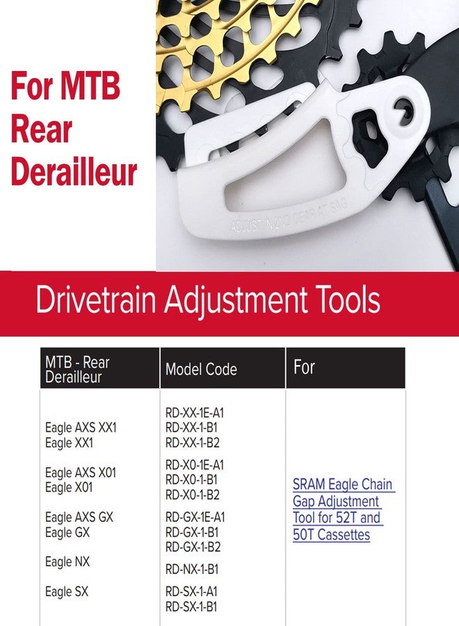 MIEBA B Gap Adjustment Tool for SRAM Eagle AXS 12 Speed Chaingap Rear Derailleur, for SRAM Eagle 52T / 50T Cassettes 12 Speed, for MTB Eagle GX,NX,XX1,X01 - Image 2