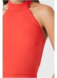 FOREVER 21 Halter Wide-Leg Jumpsuit  - Image 3