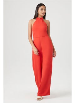 FOREVER 21 Halter Wide-Leg Jumpsuit  - Image 2