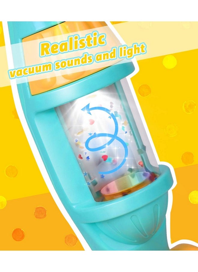 EP EXERCISE N PLAY Kids Vacuum Cleaner Toy Set, Toy Vacuum Cleaner With Light Realistic Sounds & Whirling Stars, Pretend Role Play Household House Keeping Cleaning Play Set Learning Toys For Kids Toddlers Girls Boys Toy  - Image 4