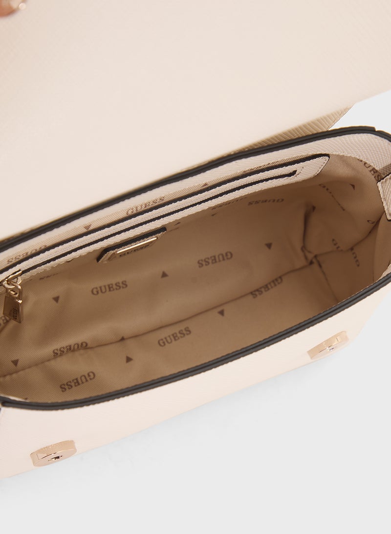 GUESS Fedana Top Handle Crossbody - Image 5