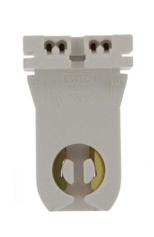 Leviton Medium Base Tall Profile Lampholder SNAPin 13357