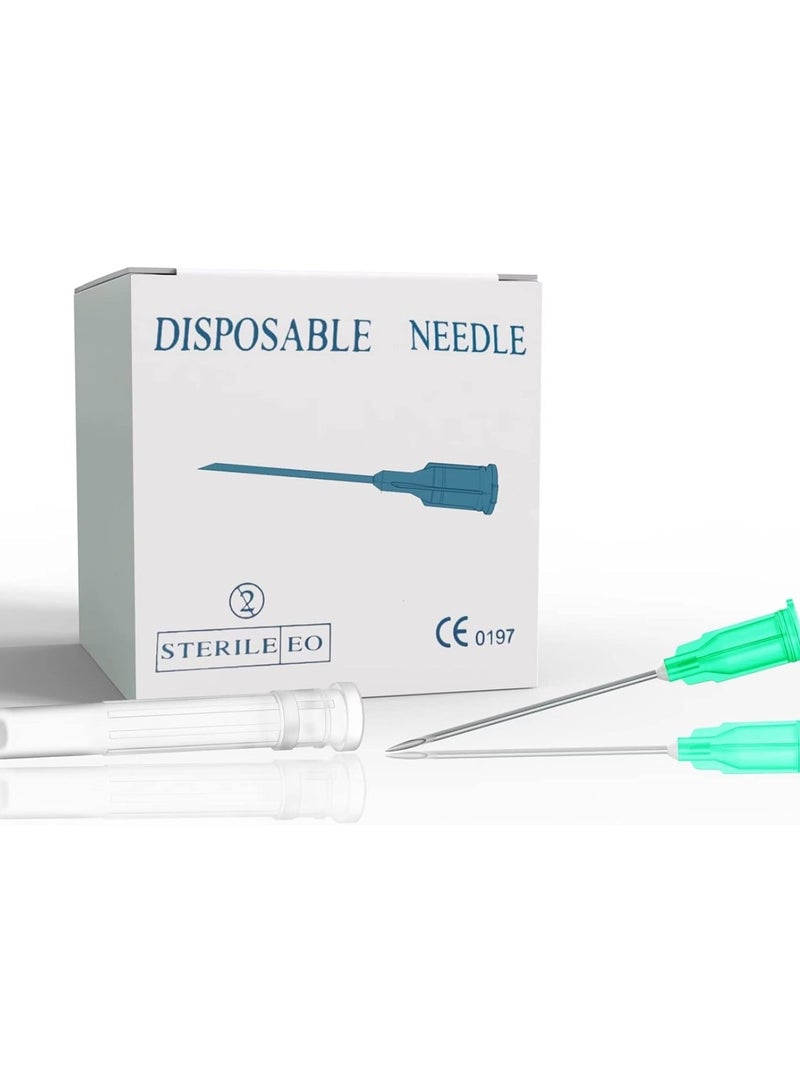 SKYLINE 21 Gauge 1inch Dispensing Syringe Needle 100PCS - Image 1