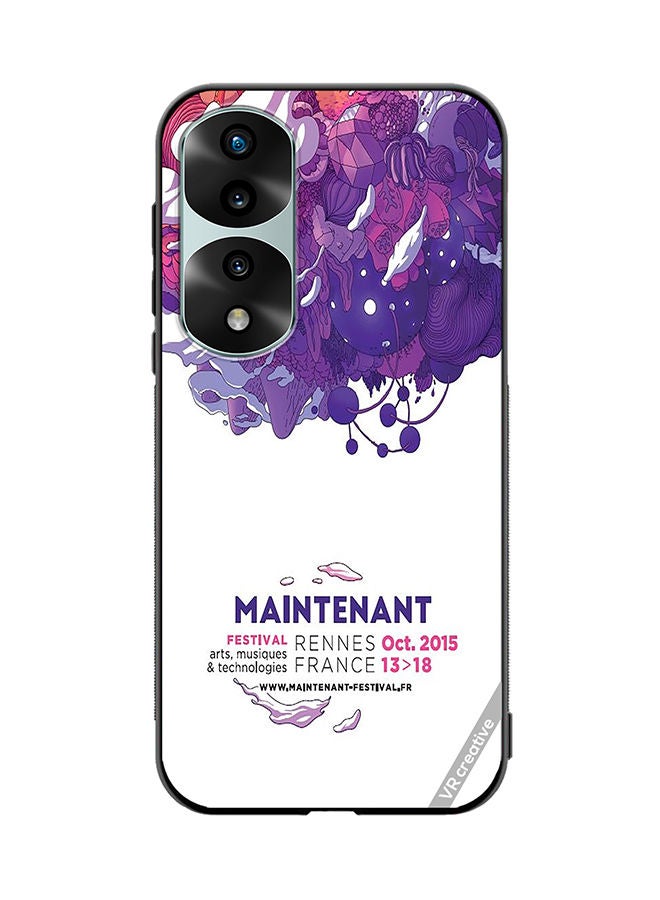 VR CREATIVE Protective Case Cover For Honor 70 Pro plus Maintenant Festival Modern Event Design Multicolour - Image 1