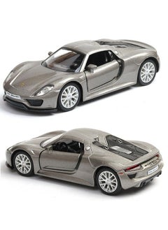 1/36 Porsche 918 Car Model, Porsche Model Car, Zinc Alloy Toy Car for Kids, Pull Back Vehicles Toy Sports Car for Toddlers Kids Boys Girls Gift (Grey) - pzsku/Z730AC7EF638FD4364B78Z/45/_/1720519789/4787b153-97a7-4e11-8aa3-691f88017010