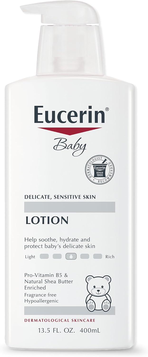Eucerin Baby Lotion for Sensitive Skin 13.5 Fl Oz - Image 1