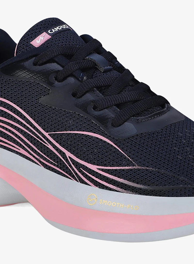 CAMPUS Navy/Pink Women's Navy Low-Top Sneakers - Shoes with Cloud Like Comfort for Women | Best Price UAE