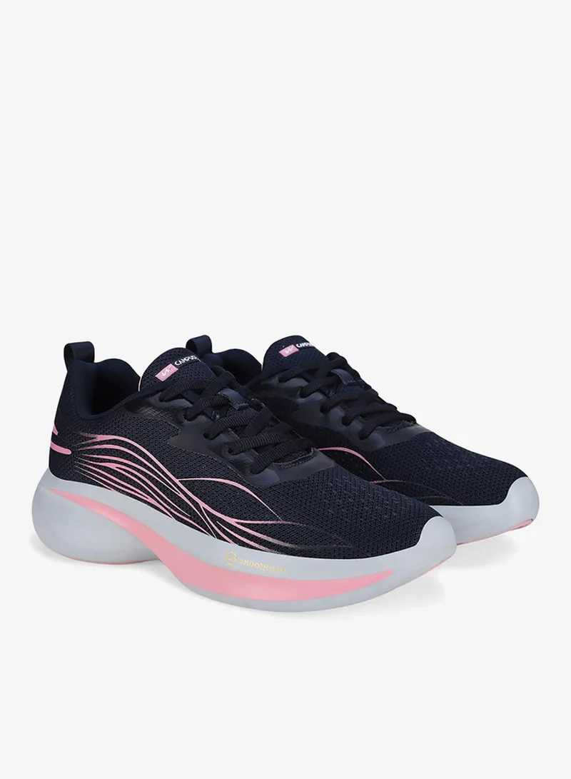 CAMPUS Navy/Pink Women's Navy Low-Top Sneakers - Shoes with Cloud Like Comfort for Women | Best Price UAE
