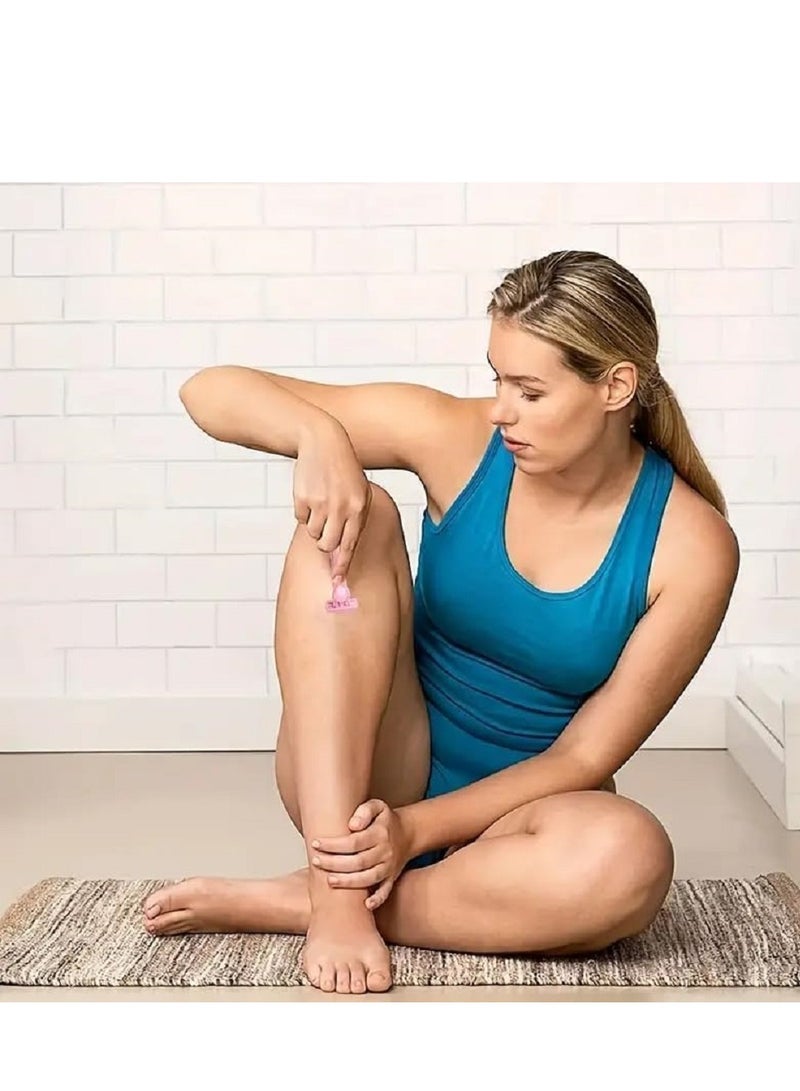 Max Women's razor with 3-blade technology for an ultra-close shave with 20 refill strips - ideal for smooth, hair-free skin - Image 4