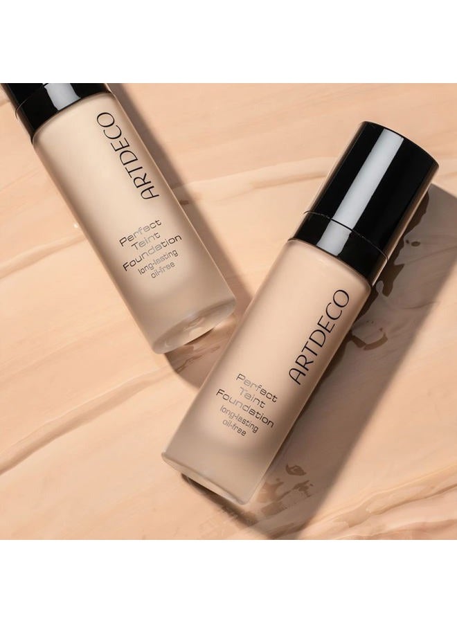 ARTDECO Perfect Teint Foundation - Golden Biscuit N°52 - Lightweight Liquid Formula - Medium to Full Coverage - Without Mask-Like Effect - Conceals Imperfections - Vegan Makeup - Hyaluron - 0.67 Fl Oz - Image 2