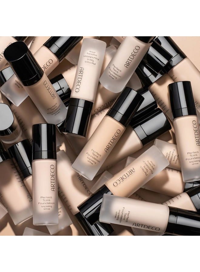 ARTDECO Perfect Teint Foundation - Golden Biscuit N°52 - Lightweight Liquid Formula - Medium to Full Coverage - Without Mask-Like Effect - Conceals Imperfections - Vegan Makeup - Hyaluron - 0.67 Fl Oz - Image 4