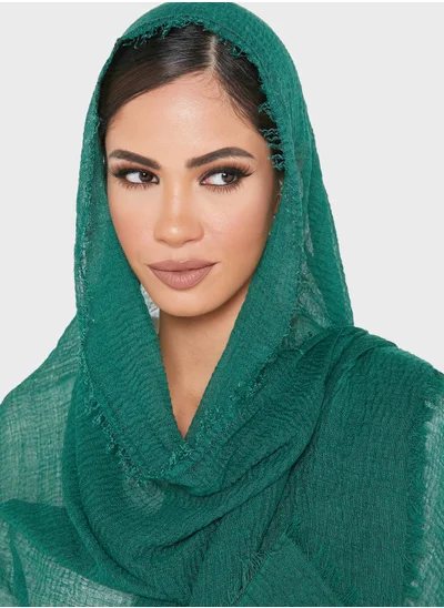 Khizana Linen Mix Lightweight Hijab Scarf