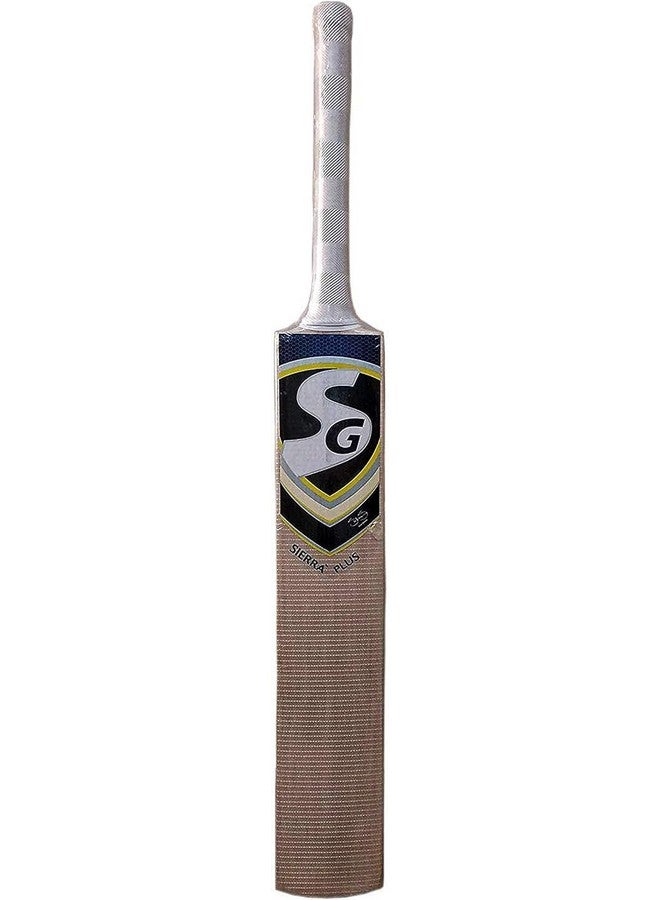 SG Sierra Plus Kashmir Willow Cricket Bat ( Size: Size 6,Leather Ball ), Multicolour, Wood - Image 1