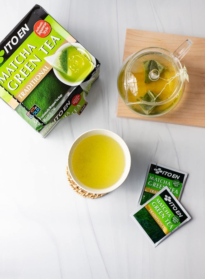 Ito En Traditional Matcha Green Tea 50 Count Zero Calories, Caffeinated - Image 2