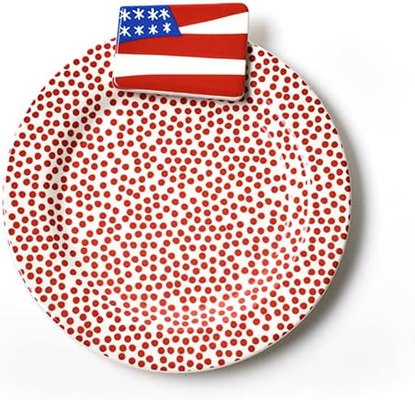 Happy Everything Flag 7 Embellishment Plate