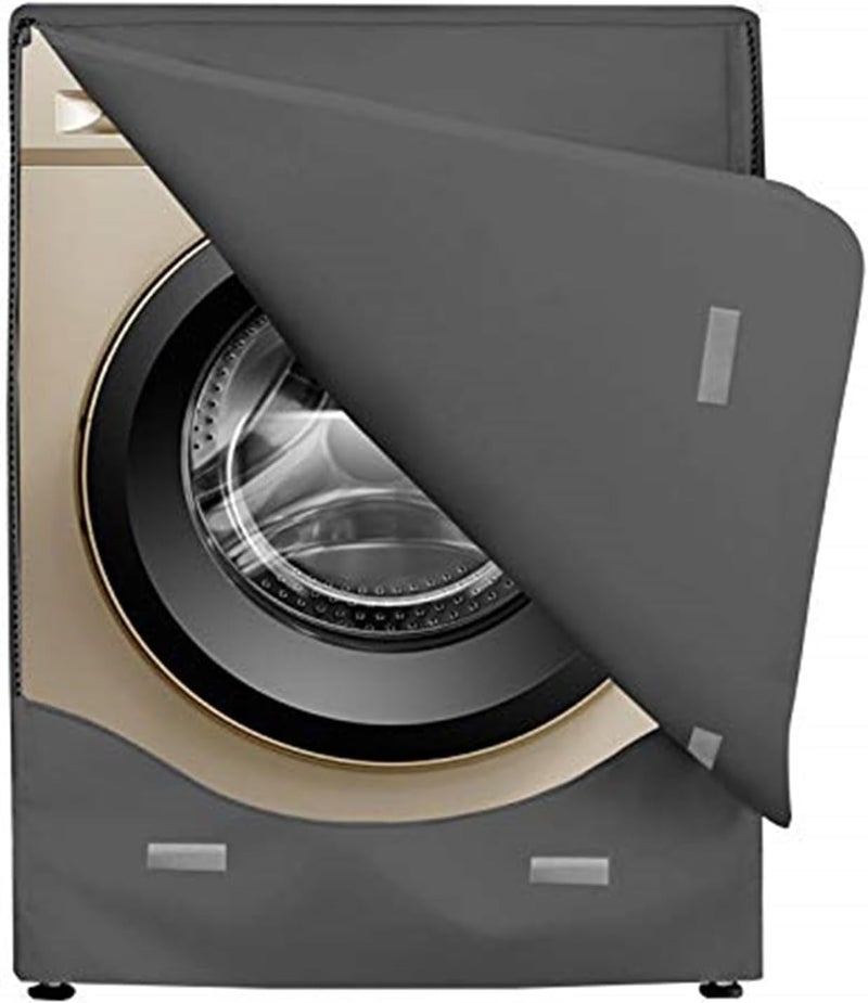 STARTWO Covolo Washer/Dryer Cover,Washer and Dryer Covers，Washine Machine Cover for Waterproof and Dustproof Thickening Front-Loading Machine W27 D33 H39 in (Gray) - Image 1