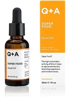 Q+A Q+A A Face Oil Rich In Vitamins A, C, And E And Full Of Antioxidants And Essential Aatty Acids That Work To Enhance And Nourish Your Skin-30ml  - Image 1