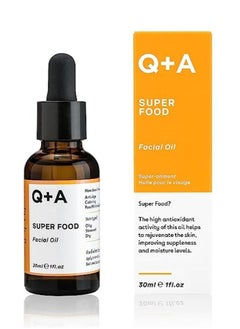 Q+A Q+A A Face Oil Rich In Vitamins A, C, And E And Full Of Antioxidants And Essential Aatty Acids That Work To Enhance And Nourish Your Skin-30ml  - Image 3