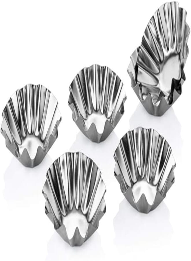 Sun Plast Sc-421 Metal Cake Mould, 4-Pieces Set