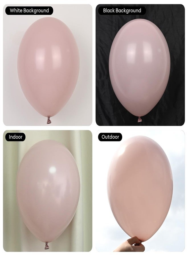 Froova Dusty Pink Balloon Garland Arch Kit, Double Stuffed Pearl Pink White and Gold Balloon Large Clear Balloons for Girls Baby Shower Bridal Shower Wedding Birthday Party Decorations - Image 3