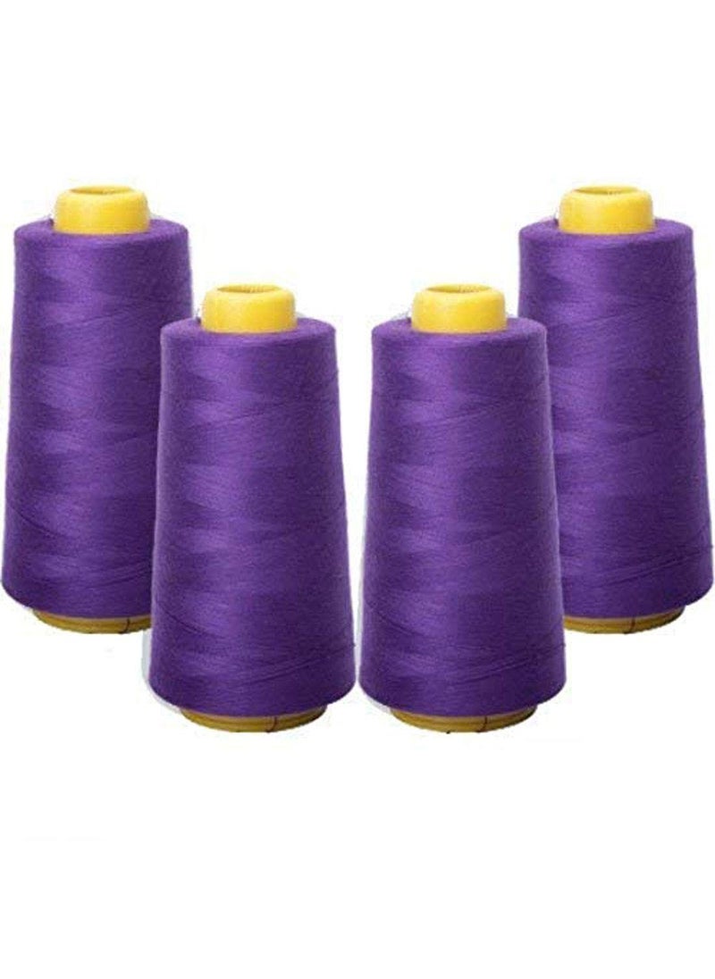 DIY Crafts DIY Crafts Shade No # 7, Pack of 4 Spools, Overlock Sewing Thread Spools Cone (Shade No # 7, Pack of 4 Spools)  - Image 1