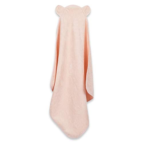 Masilo 100% Cotton Hooded Towel/Ideal for Babies 0-18months / Luxurious and Super Absorbent Baby Towel/Infant to Toddler Wrap Towel with Hood/Soft, Lightweight and Breathable/Grrly/Pink - Image 3