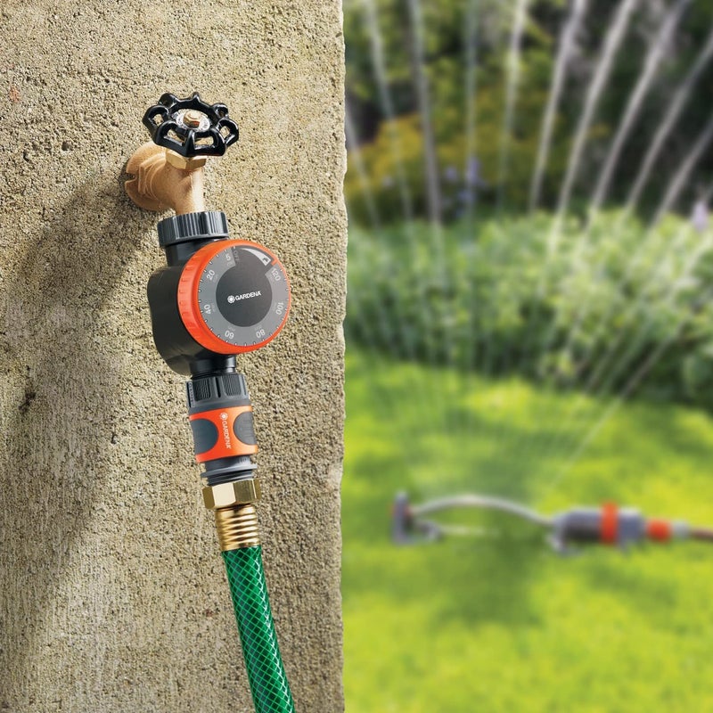 غاردينا مؤقت ميكانيكي للماء مع خاصية التحكم في التدفق - Image 3