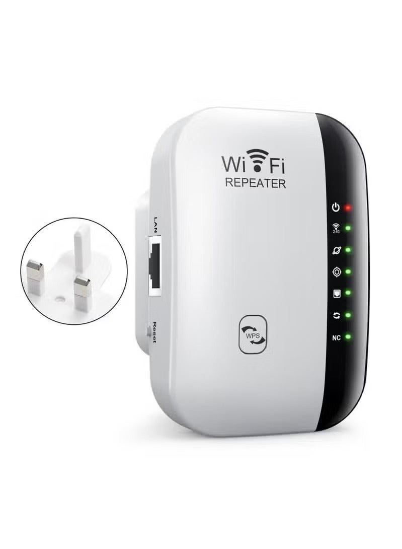 Coconut Wireless 300Mbps Wifi Router Range Extender Up to 5000sq（White） - Image 1