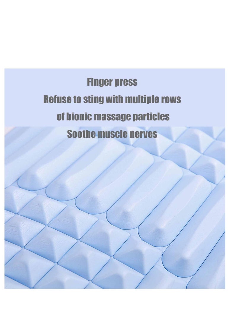 Generic - Back Stretcher and Neck Stretcher, Lower Back Pain Relief Device, Multi-Level Adjustable Spine Board, Suitable for Herniated Disc, Sciatica, Scoliosis (Blue) - Image 1