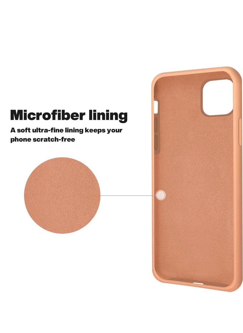 Generic Silicone Case Compatible with iPhone 11 Pro Max Case 6.5 Inch, Soft Ultra Slim Protective Shockproof Liquid Silicone Phone Case with Anti-Scratch Microfiber Lining  - Image 2