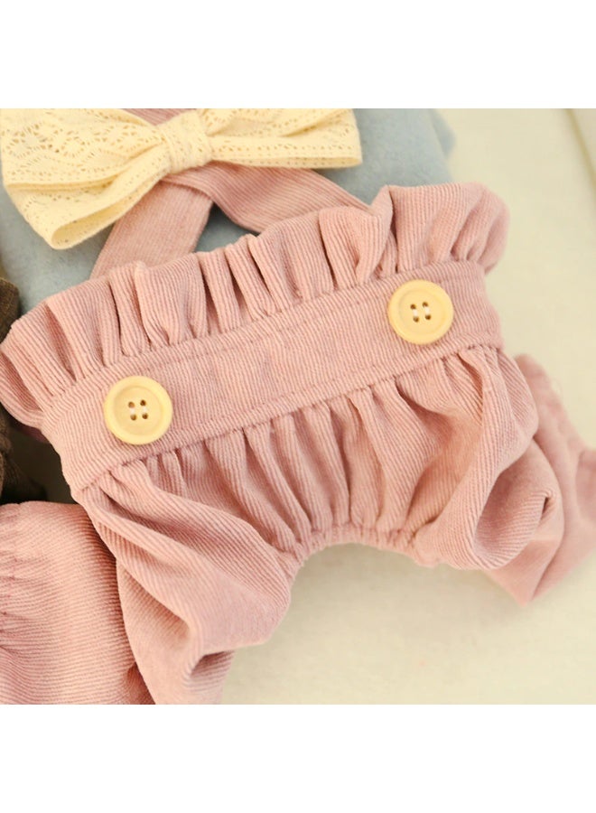 Sweet Cathy Pet Cat Dog Jumpsuit Apparel Clothes Strap Skirt Cute Clothing Costume Overall Jumper - Image 3