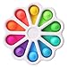AFLUODN Pop Fidget Sensory Toys for Toddlers 13 Montessori Toys for 1 2 3 Year Old Toddlers Push and Popping Bubbles Digits Number Learning Sensory Preschool Toy - Image 2