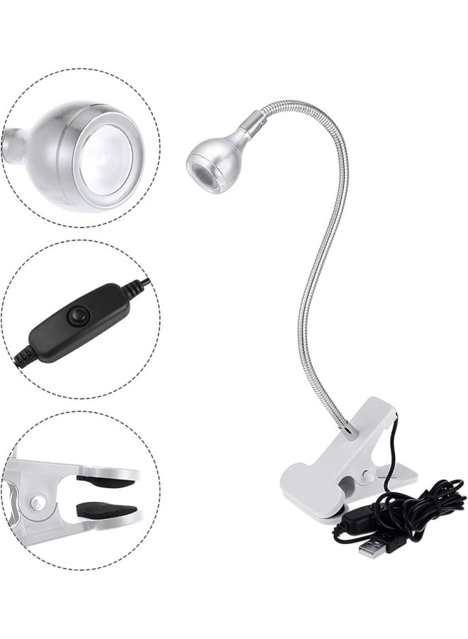كشاف مكتب بمشبك USB 