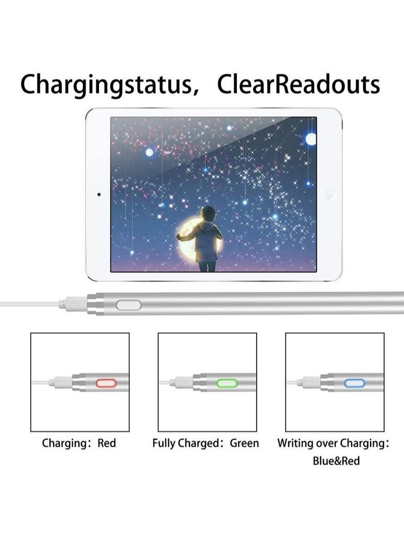 Digital Capacitive Stylus Pencil For Apple iPad 8th Generation iPad White - Image 4