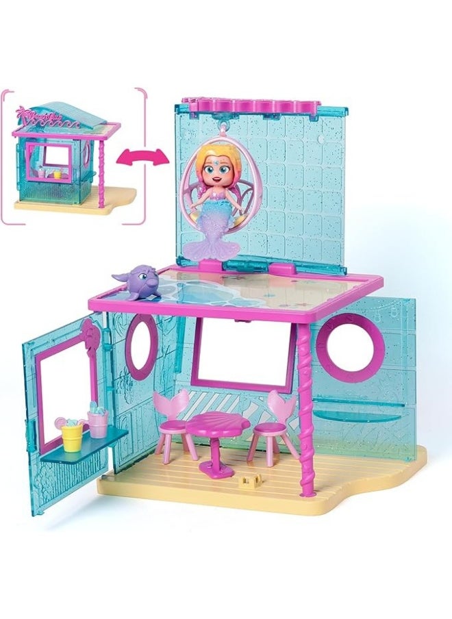 KookyLoos - Kookyloos Mermaid Beach House Doll and Pet - Image 1