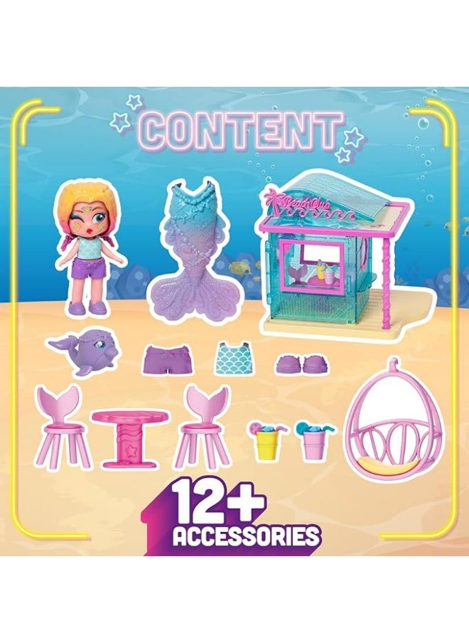 KookyLoos - Kookyloos Mermaid Beach House Doll and Pet - Image 1
