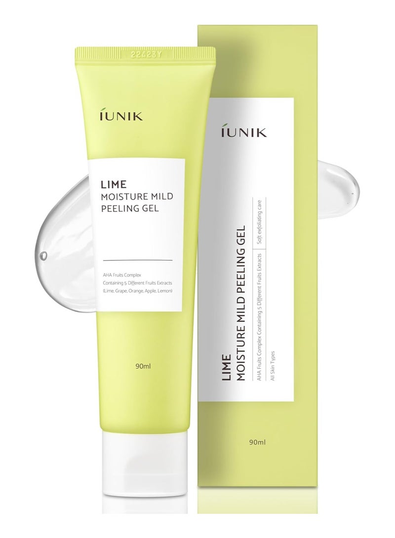 iUNIK Lime Moisture Mild Peeling Gel 90 Gm - Image 1
