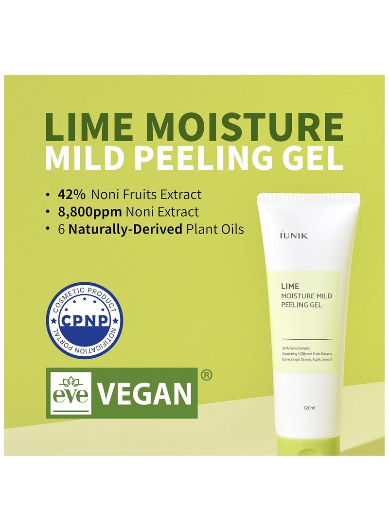 iUNIK Lime Moisture Mild Peeling Gel 90 Gm - Image 2
