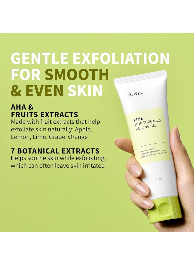 iUNIK Lime Moisture Mild Peeling Gel 90 Gm - Image 3