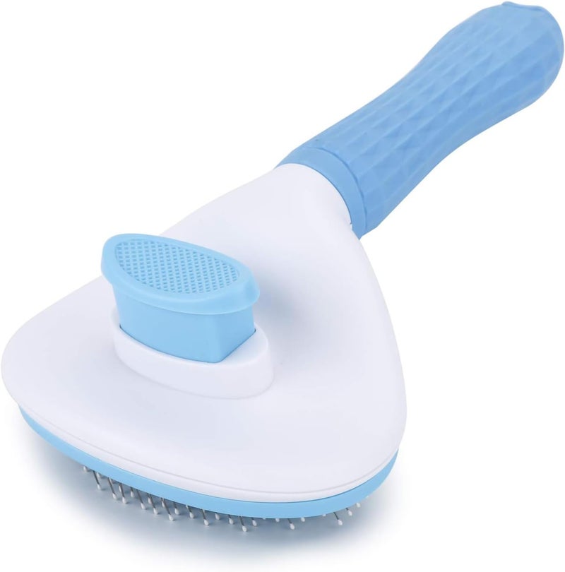 Blutails Slicker Brush for Dogs and Cats | Self Cleaning Brush For Grooming Pets | Suitable for Cats and Dogs and Any Fur Babies - Image 1