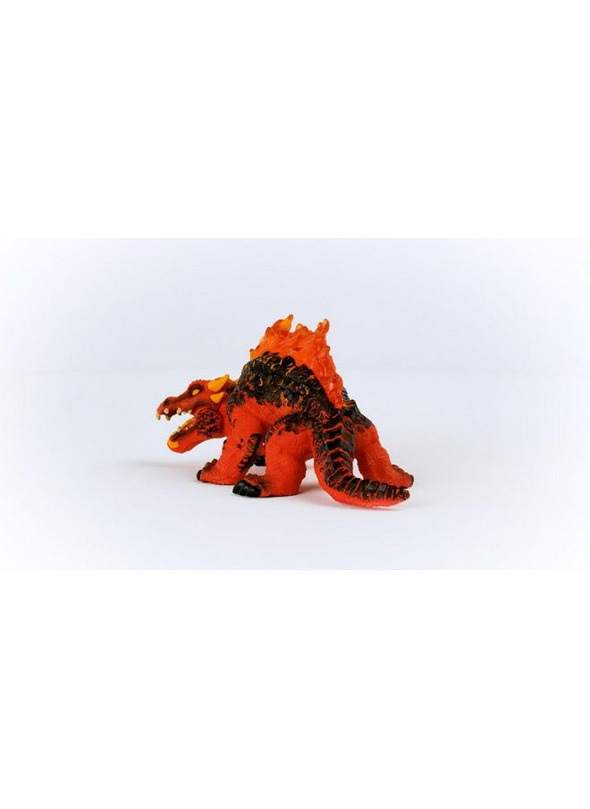 Schleich Eldrador Magma Lizard - Realistic Mythical Fantasy Monster Action Figure Toy - Highly Detailed Ferocious Lava Monster Lizard Beast Toy For Boys And Girls, Gift For Kids Age 7+  - Image 3