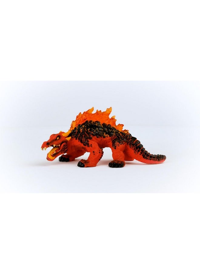 Schleich Eldrador Magma Lizard - Realistic Mythical Fantasy Monster Action Figure Toy - Highly Detailed Ferocious Lava Monster Lizard Beast Toy For Boys And Girls, Gift For Kids Age 7+  - Image 5