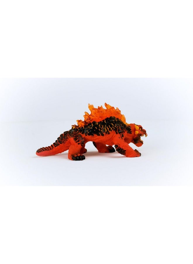 Schleich Eldrador Magma Lizard - Realistic Mythical Fantasy Monster Action Figure Toy - Highly Detailed Ferocious Lava Monster Lizard Beast Toy For Boys And Girls, Gift For Kids Age 7+  - Image 4