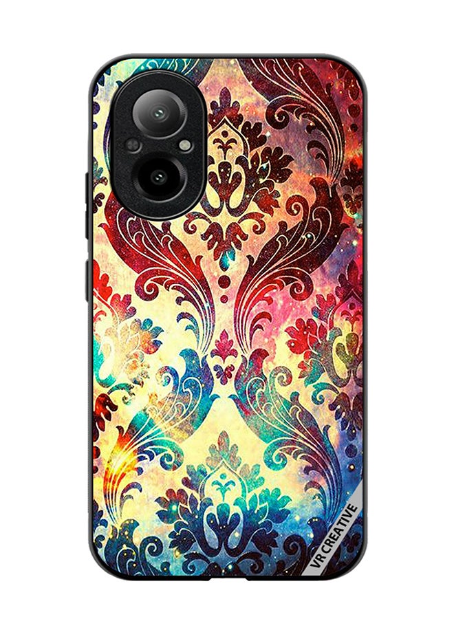 VR CREATIVE Protective Case Cover For Realme C67 4G Floral Design Multicolour - Image 1