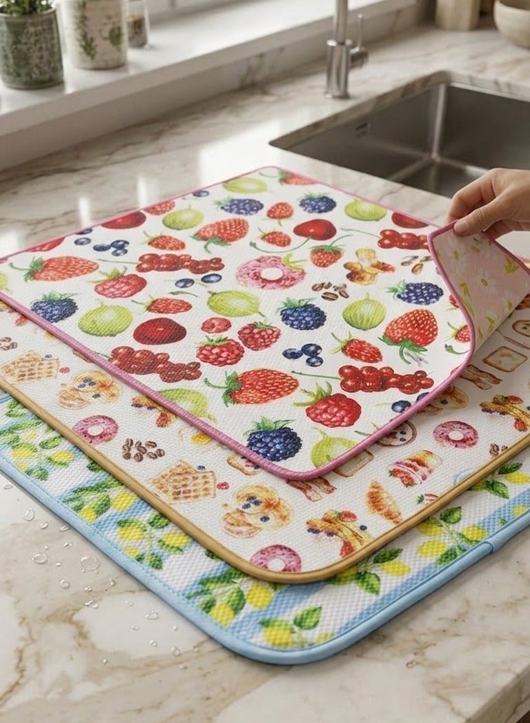 Cotton Kitchen Drying Towel - MultiColor and Multi-Shaped,  219 - Image 3