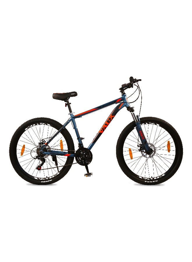 X-Mount Gear Cycle For Men 27.5T With Aluminium Alloy Frame And Disc Brakes, Multispeed Mtb For Adults With 21 Shimano Gears, Lockout Suspension, Kenda Tyres